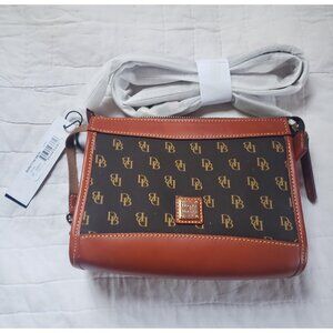 Dooney & Burke Gretta Zip Crossbody Purse Brand New with tags